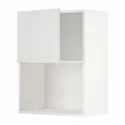 IKEA METOD МЕТОД, навесной шкаф для СВЧ-печи, белый / Стенсунд белый, 60x80 см 394.553.44 фото thumb №1