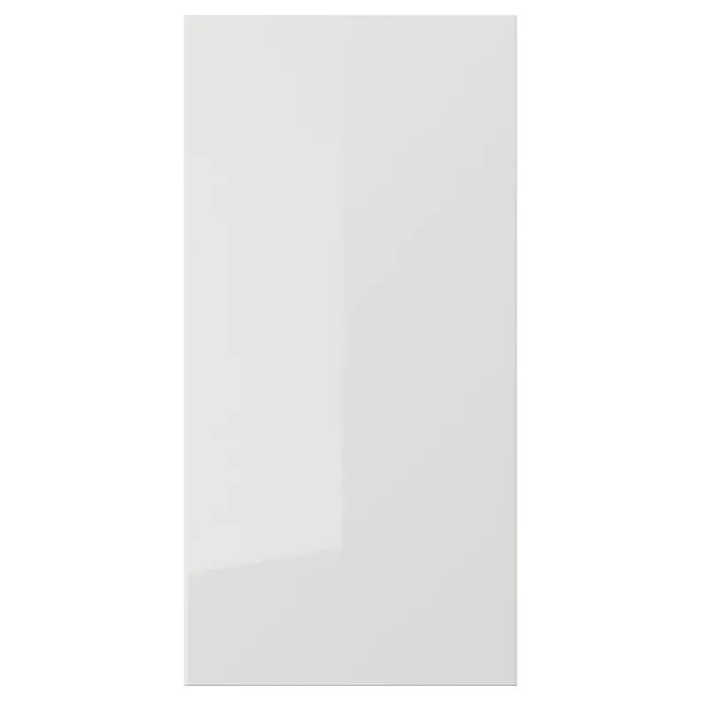 IKEA RINGHULT РИНГУЛЬТ, дверь, глянцевый светло-серый, 30x60 см 404.188.74 фото №1