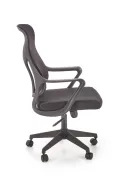 Крісло комп'ютерне офісне обертове HALMAR SANTO, чорне фото thumb №3