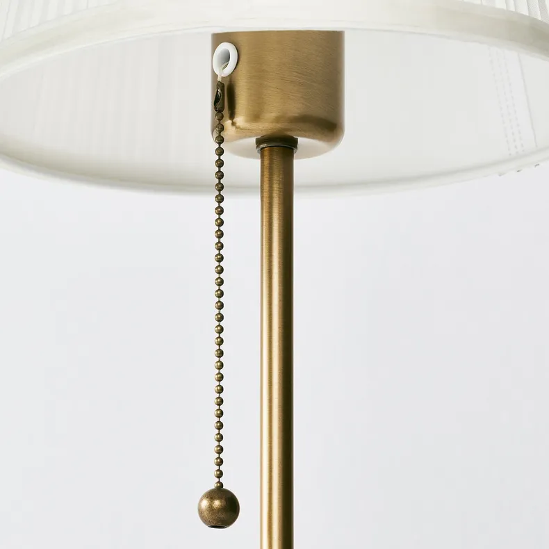 IKEA ÅRSTID ОРСТІД, настільна лампа, латунь/білий 303.213.73 фото №6