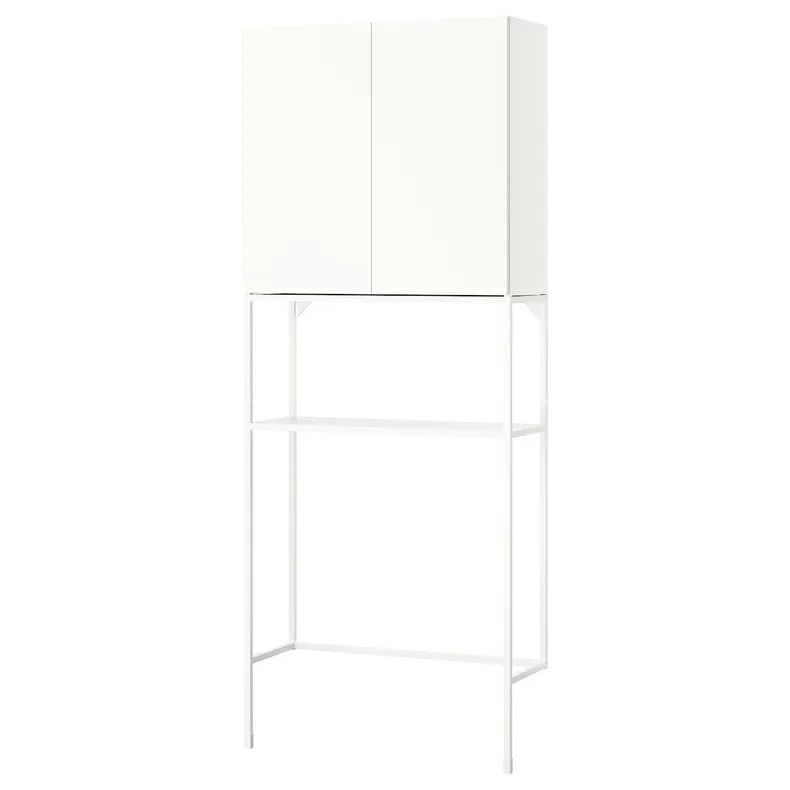 IKEA ENHET ЭНХЕТ, комбинация д / хранения, белый, 80x32x204 см 895.479.40 фото №1