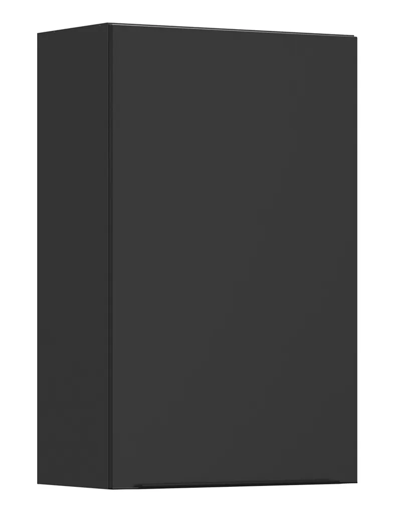 BRW Sole L6 60 см левый верхний кухонный шкаф черный матовый, черный/черный матовый FM_G_60/95_L-CA/CAM фото №2