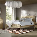 IKEA TONSTAD, Комплект мебели для спальни из 3 предметов, дуб, 140x200 см 696.067.56 фото thumb №2