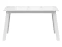 BRW Стол обеденный раскладной BRW FORN 140-180x85 см, белый/глянцевый белый STO_FORN-BI/BIP фото thumb №2