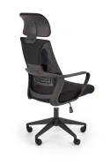 Кресло компьютерное офисное вращающееся HALMAR VALDEZ черный/черный фото thumb №4