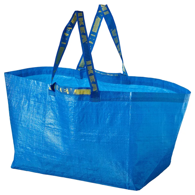 IKEA FRAKTA ФРАКТА, сумка, большая, синий, 55x37x35 см / 71 л 172.283.40 фото №1