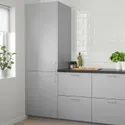 IKEA VEDDINGE ВЕДДИНГЕ, фронт панель для посудом машины, серый, 45x80 см 202.915.74 фото thumb №4