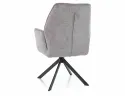Кухонный стул SIGNAL Hugo Brego, серый фото thumb №2
