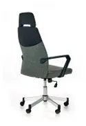 Крісло комп'ютерне офісне обертове HALMAR OLAF сірий-чорний фото thumb №2