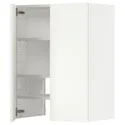 IKEA METOD МЕТОД, навесной шкаф д / вытяжки / полка / дверь, белый / гавсторпский бежевый, 60x80 см 895.045.25 фото thumb №1