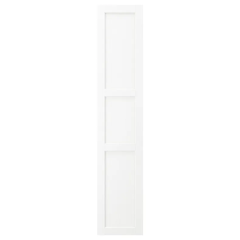 IKEA ENKÖPING ЭНЧЁПИНГ, дверь, белая имитация дерева, 40x200 см 305.057.63 фото №1