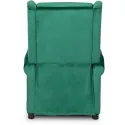 Кресло реклайнер бархатное MEBEL ELITE SIMON Velvet, зеленый фото thumb №14