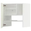 IKEA METOD МЕТОД, настінн шаф д / витяжки з полиц / дверц, білий / ВЕДДІНГЕ білий, 60x60 см 695.053.52 фото thumb №1