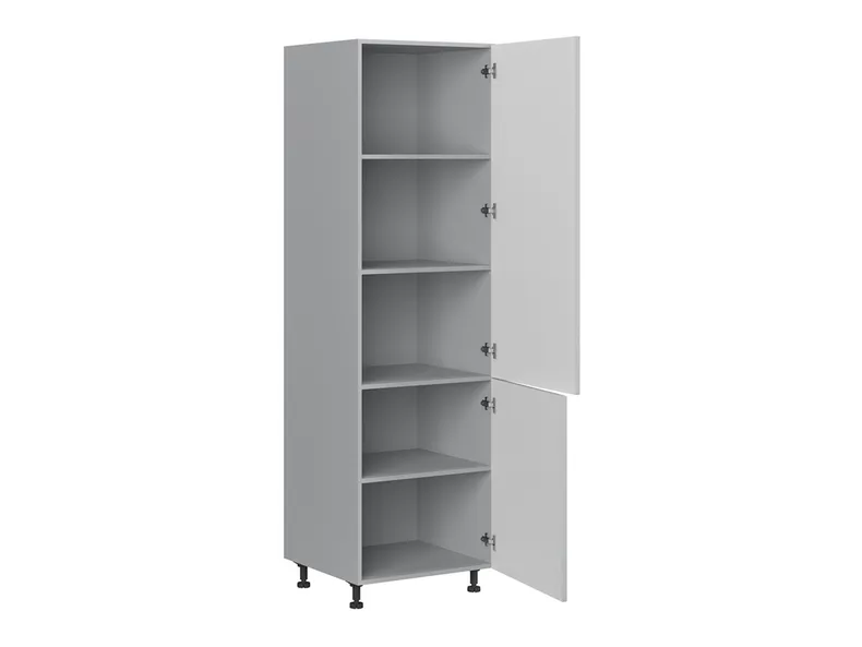 BRW Базовый шкаф для кухни Top Line высотой 60 см правый серый глянец, серый гранола/серый глянец TV_D_60/207_P/P-SZG/SP фото №3