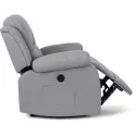 Масажне крісло MEBEL ELITE BONO 2, тканина: сірий фото thumb №11