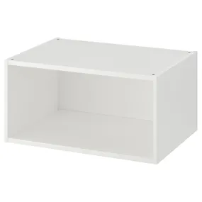 IKEA PLATSA ПЛАТСА, каркас, білий, 80x55x40 см 103.309.48 фото