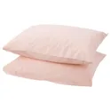 IKEA DVALA ДВАЛА, наволочка, бледно-розовый, 50x60 см 303.576.87 фото thumb №1