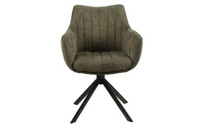 Обеденный стул поворотный SIGNAL AZALIA BREGO 77 - оливковый фото