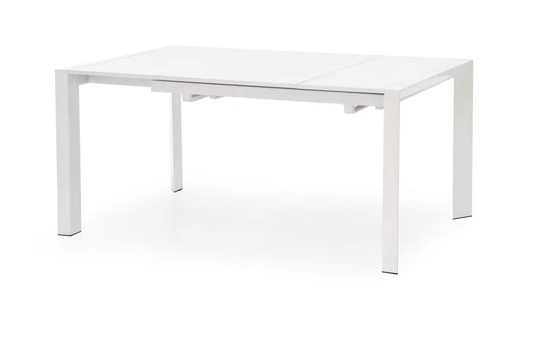 Обідній стіл розкладний HALMAR STANFORD 130-210x80 см білий фото №4