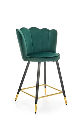 Барний стілець HALMAR H106 темно-зелений фото