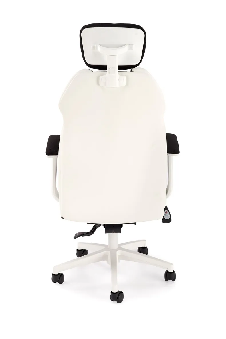 Крісло офісне, комп'ютерне HALMAR CHRONO, чорний/білий фото №12