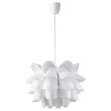 IKEA KNAPPA КНАППА, підвісний світильник, білий, 46 см 500.706.51 фото thumb №1