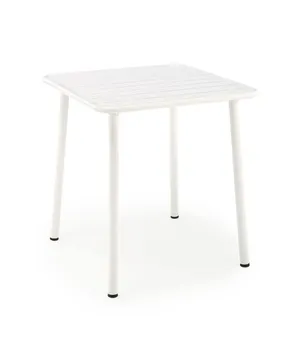 Квадратний стіл HALMAR BOSCO 70х70 см білий фото