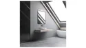 BRW Сяйво світлодіодний металевий настінний світильник для ванної кімнати білий 086749 фото thumb №5