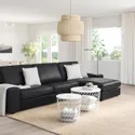 IKEA KIVIK КІВІК, 4-місний диван, з шезлонгом/Гранн/Бомстад чорний 394.431.91 фото thumb №2