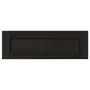 IKEA LERHYTTAN ЛЕРХЮТТАН, фронтальная панель ящика, чёрный цвет, 60x20 см 103.560.71 фото
