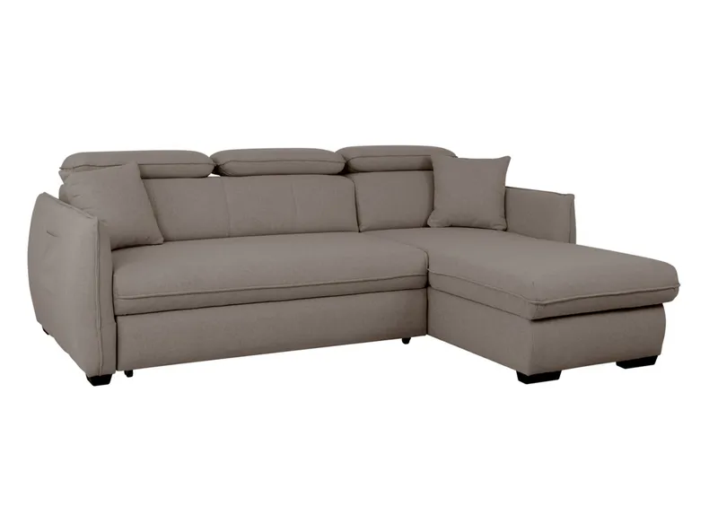 BRW Двусторонний угловой диван Lopez со спальной функцией и отделением для хранения коричневого цвета, Бочка 21 Мокка NA-LOPEZ-URC-G1_BBA5CF фото №2