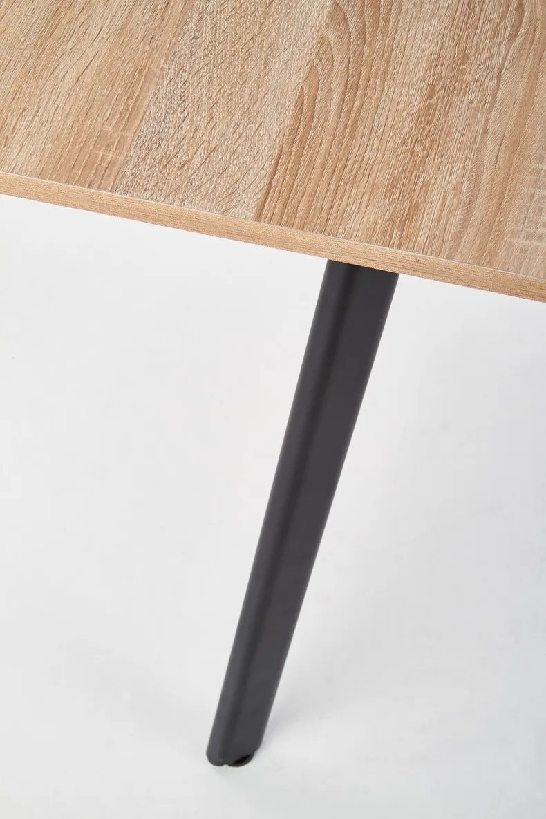 Кухонний стіл розкладний HALMAR ALBON 120-160x80 см дуб сонома / сірий фото №10