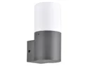 BRW Уличный настенный светильник Dallas алюминиевый бело-серый 093263 фото thumb №1
