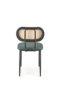 Кухонний стілець HALMAR K503 темно-зелений фото thumb №6