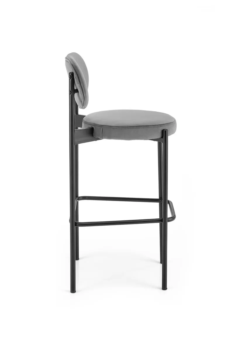 Барный стул, хокер HALMAR H108 серый фото №4