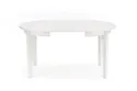 Обеденный стол раскладной HALMAR SORBUS 100-200x100 см, белый фото thumb №8