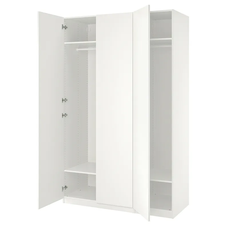 IKEA PAX ПАКС / FORSAND ФОРСАНД, гардероб, белый / белый, 150x60x236 см 795.010.23 фото №1