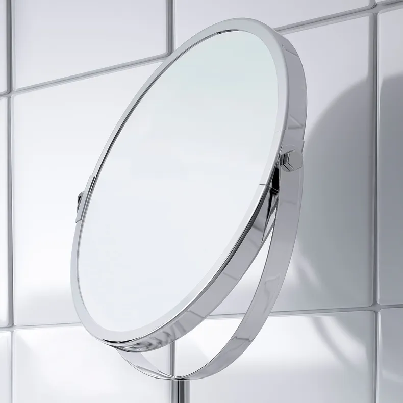 IKEA TRENSUM ТРЕНСУМ, дзеркало, нержавіюча сталь 245.244.85 фото №5
