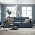 IKEA ESKILSTUNA ЕСКІЛЬСТУНА, 3-місний диван, Синій. 795.201.87 фото thumb №3