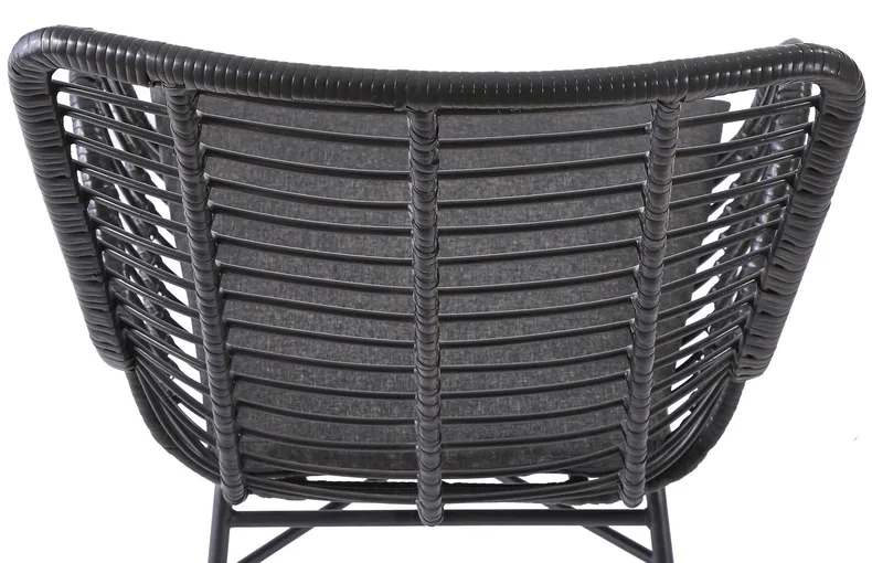 Кресло HALMAR IKARO 2 черный / серый фото №3