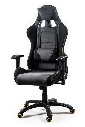Кресло компьютерное офисное вращающееся HALMAR EVOLVE PRO черный/серый/бежевый фото