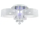 BRW Стельовий 3-точковий світильник Antila з пультом дистанційного керування білий 080029 фото thumb №1