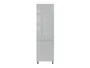 BRW Базовый шкаф для кухни Top Line высотой 60 см слева серый глянец, серый гранола/серый глянец TV_D_60/207_L/L-SZG/SP фото