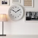 IKEA SÖNDRUM СОНДРУМ, настінний годинник, низьковольтний / білий, 35 см 605.408.64 фото thumb №2