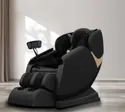 Крісло реклайнер з функцією масажу та підігріву в екошкірі HALMAR SOLARIA, чорний фото thumb №2