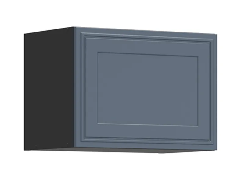 BRW Кухонна шафа Verdi 50 см з нахилом містична матова, чорний/таємничий матовий FL_GO_50/36_O-CA/MIM фото №2