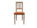 BRW Кресло с велюровой обивкой Aren оранжевое TXK_AREN-TX100-1-TRINITY_25_RUST фото thumb №2