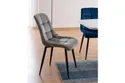 Кухонный стул SIGNAL CHIC D Velvet, Bluvel 03 - светло-серый фото thumb №34
