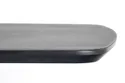 Кухонний стіл розкладний HALMAR FANGOR 160-220x90 см, стільниця - темно-сіра, основа - чорна фото thumb №10