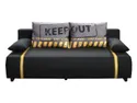 BRW Зональний тримісний диван-ліжко з ящиком для зберігання чорний, Маніла 18 SO3-ZONE-LX_3DL-G2_BD5E07 фото thumb №1
